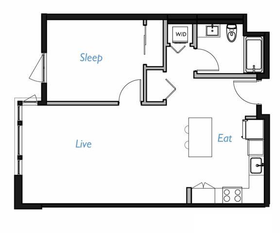 Unit 458 458 floor plan